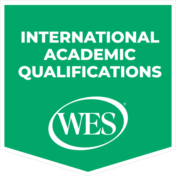 Verified International Academic Qualifications badge
